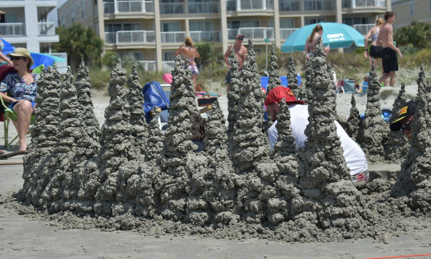Drip Castle Sand Sculpture
